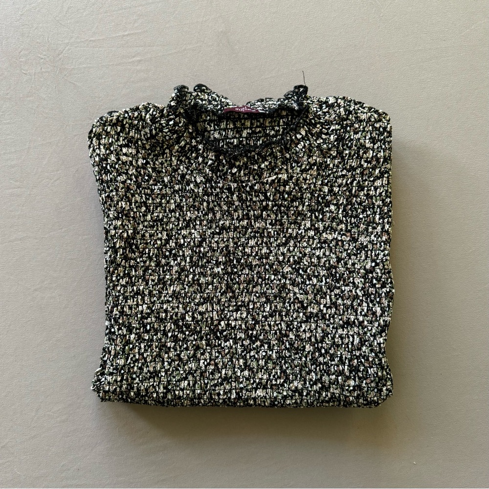 Black and White Women's Blouse
